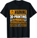 Warning 3D Printing In Progress U2013 Funny Tech