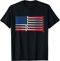 Field Hockey American Flag With Blue Balls For Stars