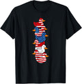 Funny Duck American Usa Flag Memorial Day 4Th Of July