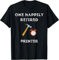 Funny Retired Printer Early Retirement Party
