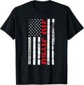 Brazilian Jiu Jitsu T Shirt American Flag Bjj T Shirt Unisex Adult Classic Fit Black S