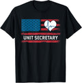 Unit Secretary Usa Flag Patriotic 4Th July