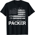 Packer American Flag