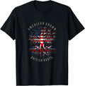 American Grown British Roots Usa Great Britain Flag Heritage