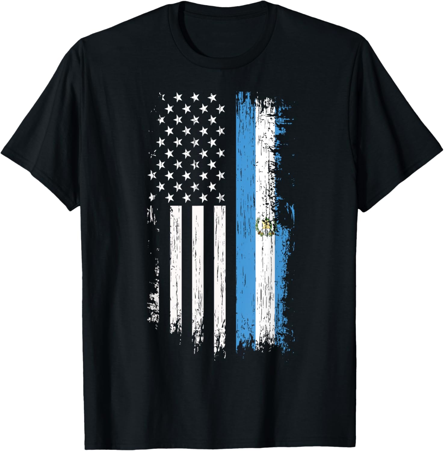 Guatemalan American Flag T Shirt Pride Guatemala Usa Shirt