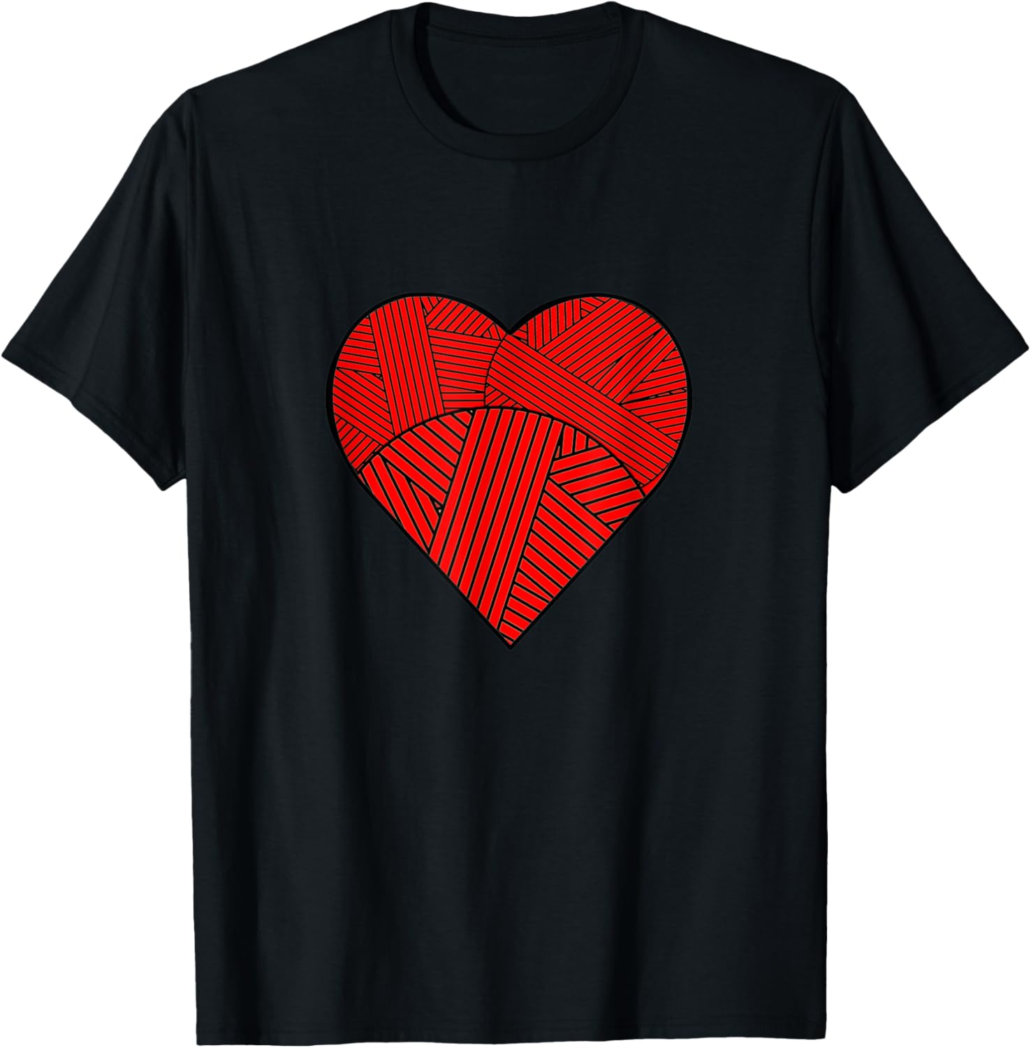 Red Heart With Yarn