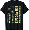 Best Papo Ever Us American Flag Funny Grandpa Fathers Day