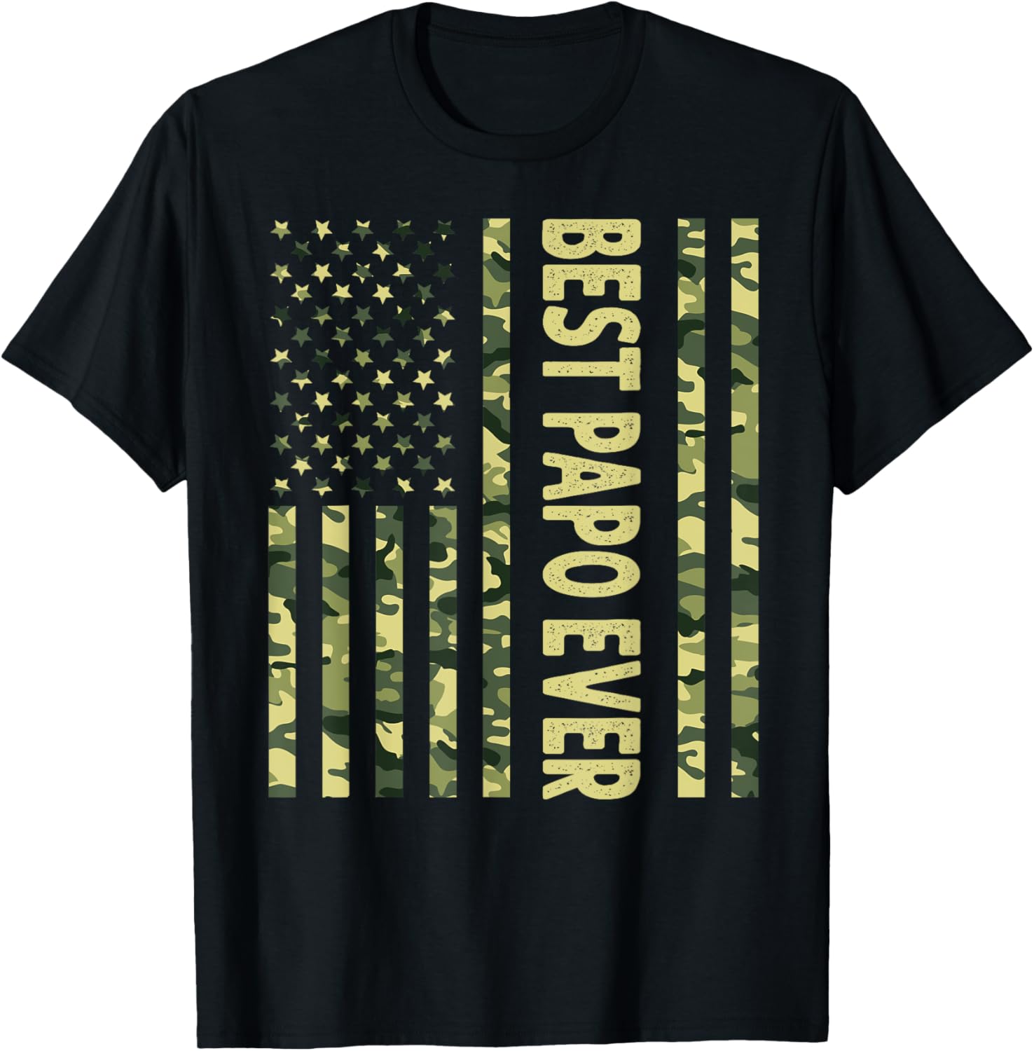 Best Papo Ever Us American Flag Funny Grandpa Fathers Day