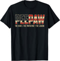 Peepaw Protector Hero Legend Usa Flag Peepaw Fathers Day