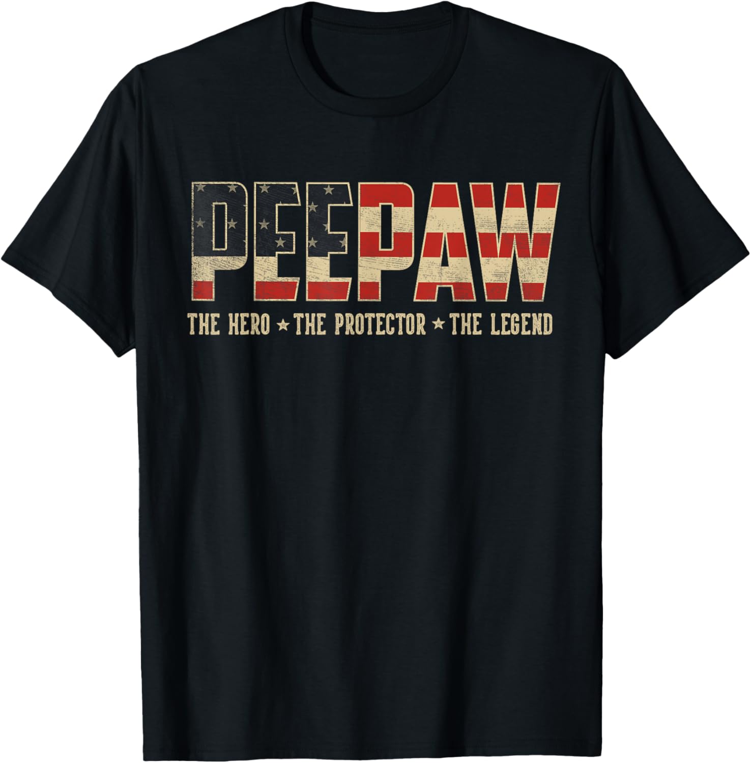 Peepaw Protector Hero Legend Usa Flag Peepaw Fathers Day