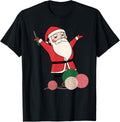 Funny Santa Crocheting Christmas Crochet Knitting Yarn