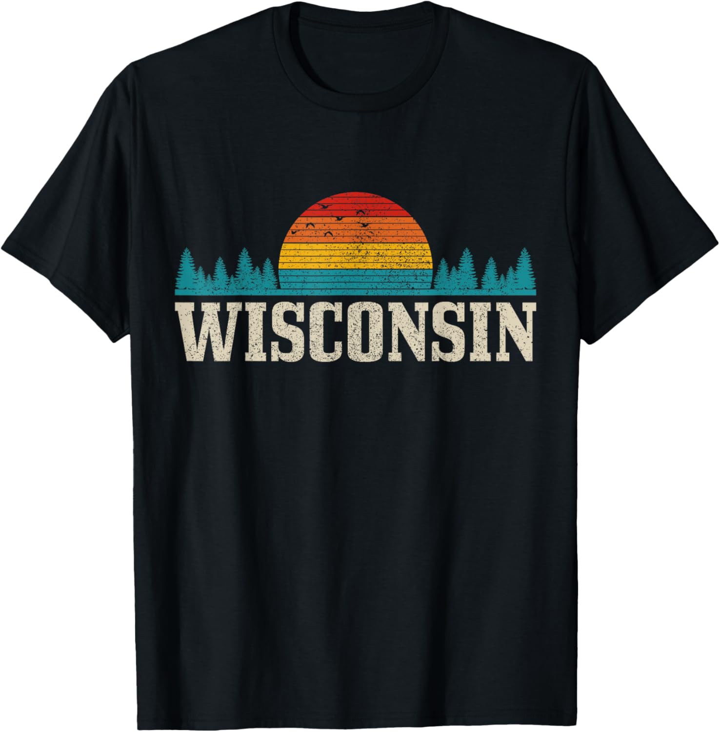Wisconsin Vintage Usa America Souvenir