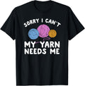 Funny Crochet Crocheting Knit Knitting Yarn Crocheter Shirt