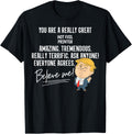 Funny Trump 2020 Really Great Hot Foil Printer Shirt
