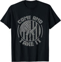 Come Take It American Flag Pistol Shirt For Men Women