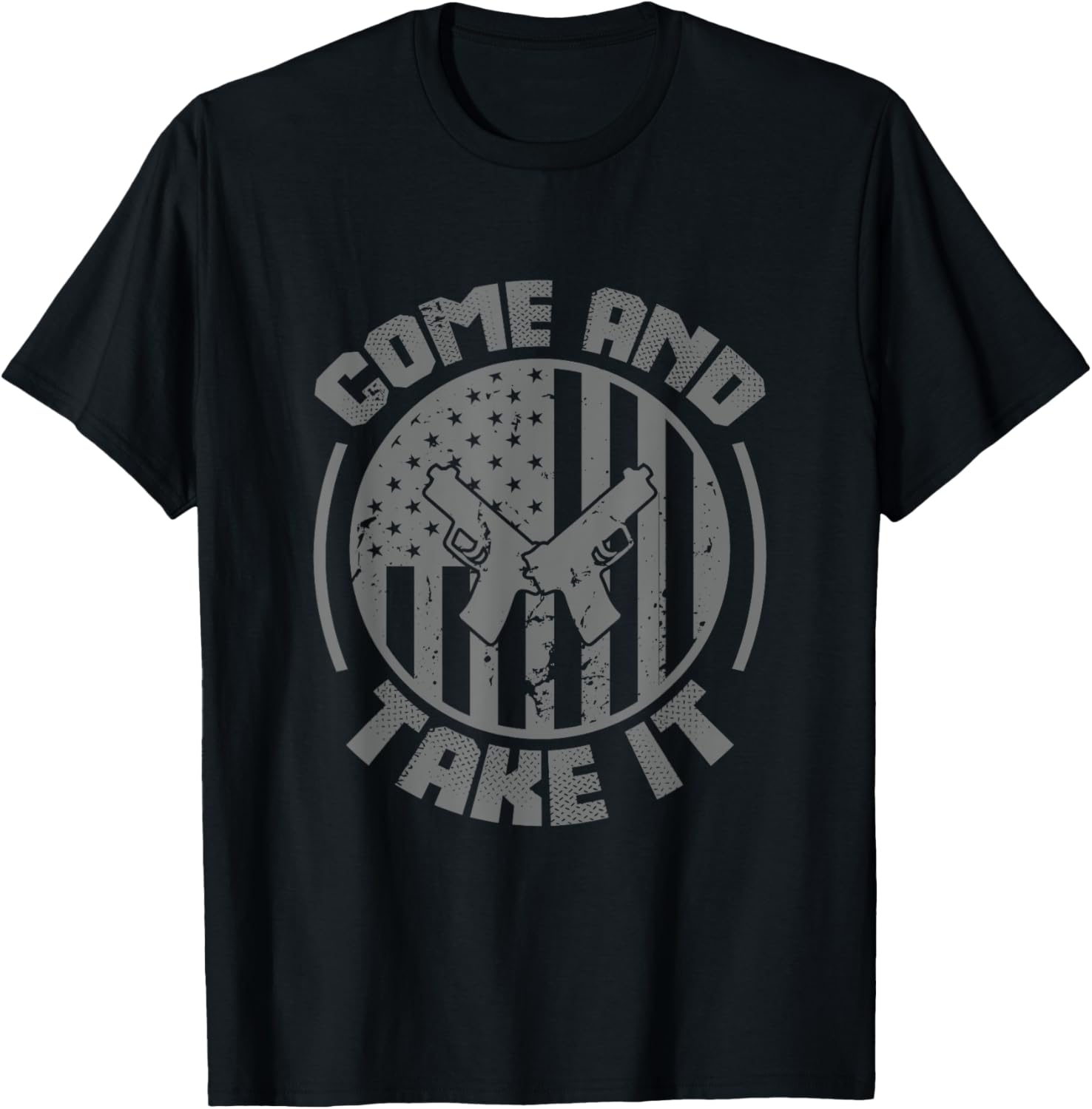 Come Take It American Flag Pistol Shirt For Men Women