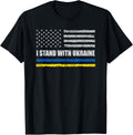 I Stand With Ukraine Flag Usa Support Ukraine