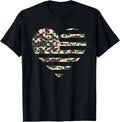 Camo American Flag Heart Camouflage Patriotic Veterans Day