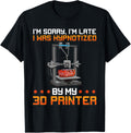 Hypnotized By My 3D Printer Dad Joke Saying Funny 3D Printer