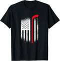 Hockey American Flag Hockey Patriotic