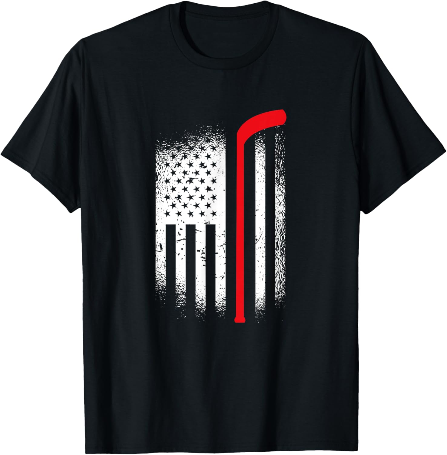Hockey American Flag Hockey Patriotic