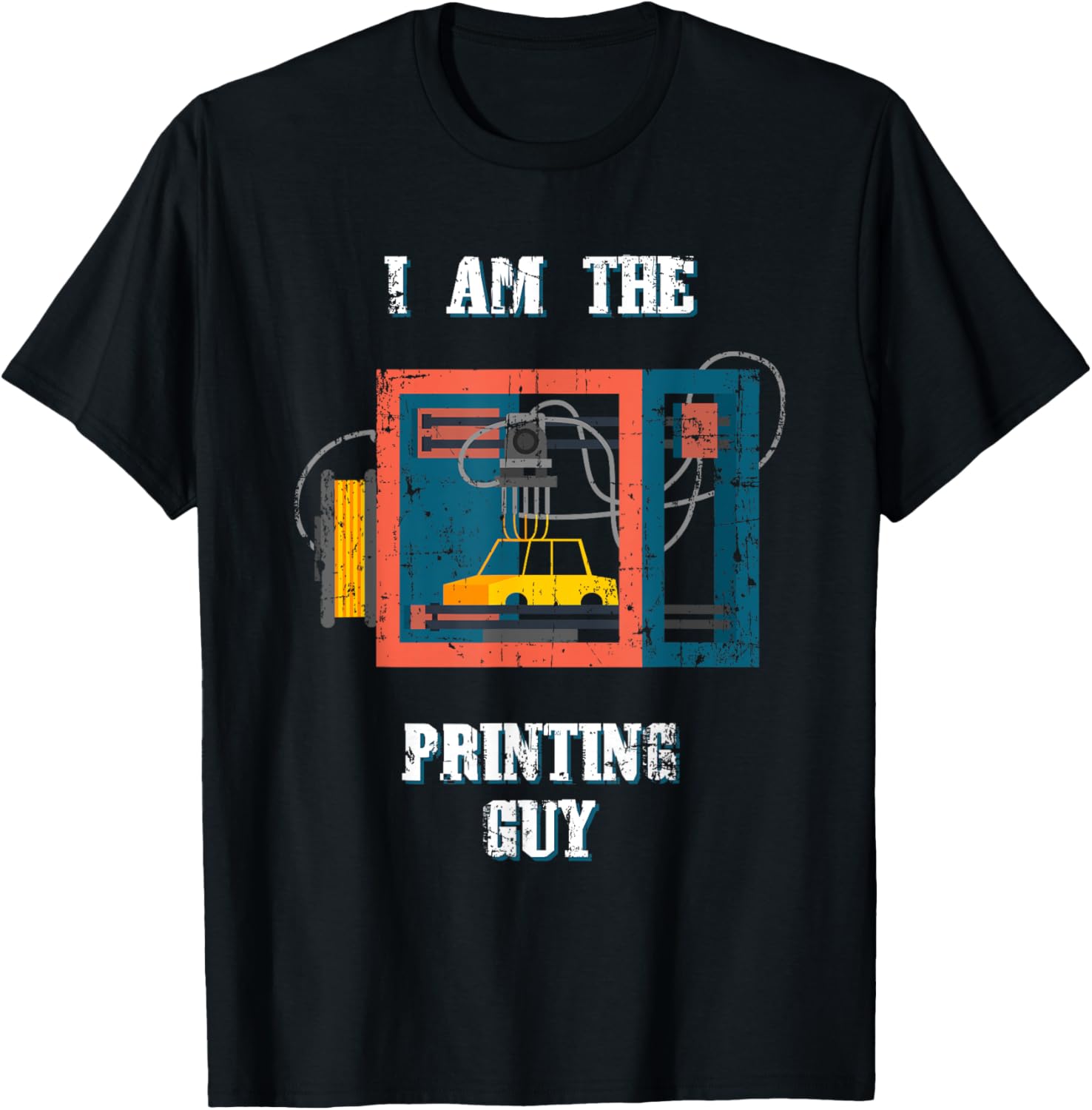 3D Printing Guy G28 Cnc Fdm 3D Scanner 3D Printer T Shirt