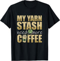 My yarn stash needs more coffee