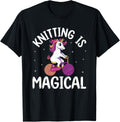 Knitting Is Magical Unicorn Yarn Knitting Knitter Crocheting
