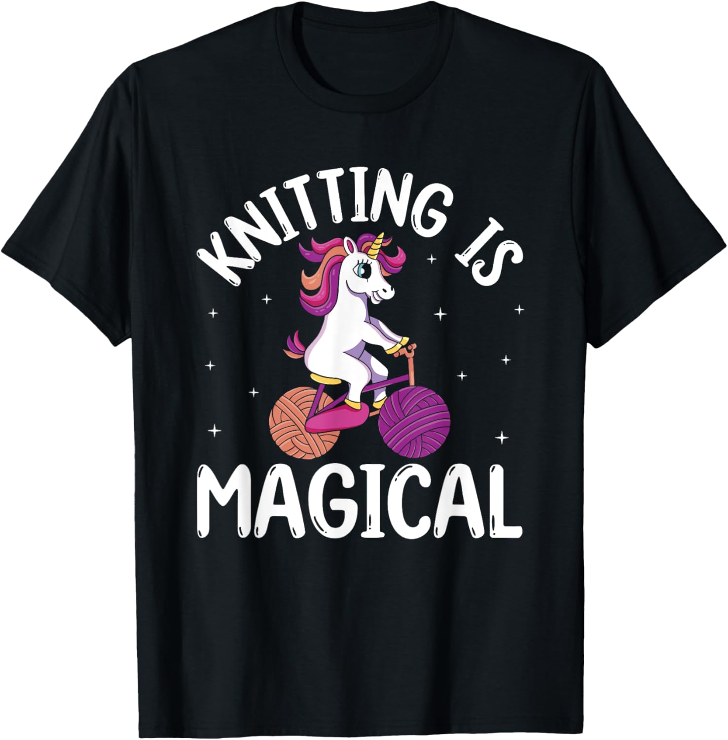 Knitting Is Magical Unicorn Yarn Knitting Knitter Crocheting