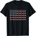 American Flag Us Patriotic Tennis Ball