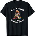 Knitting It's a Tangled Bliss Apparel - Embrace the Yarn