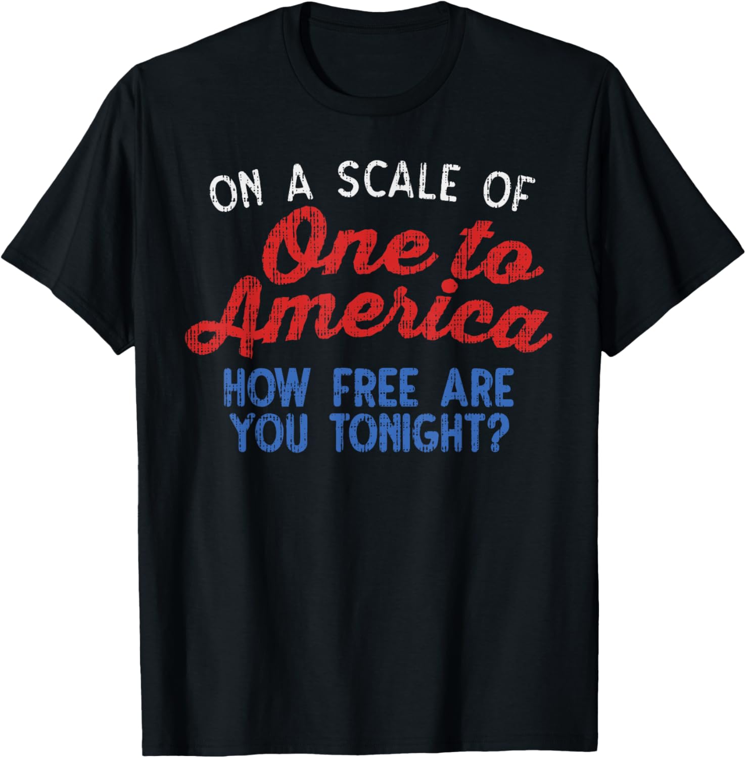 On A Scale Of One To America 4Th Of July Fourth Party