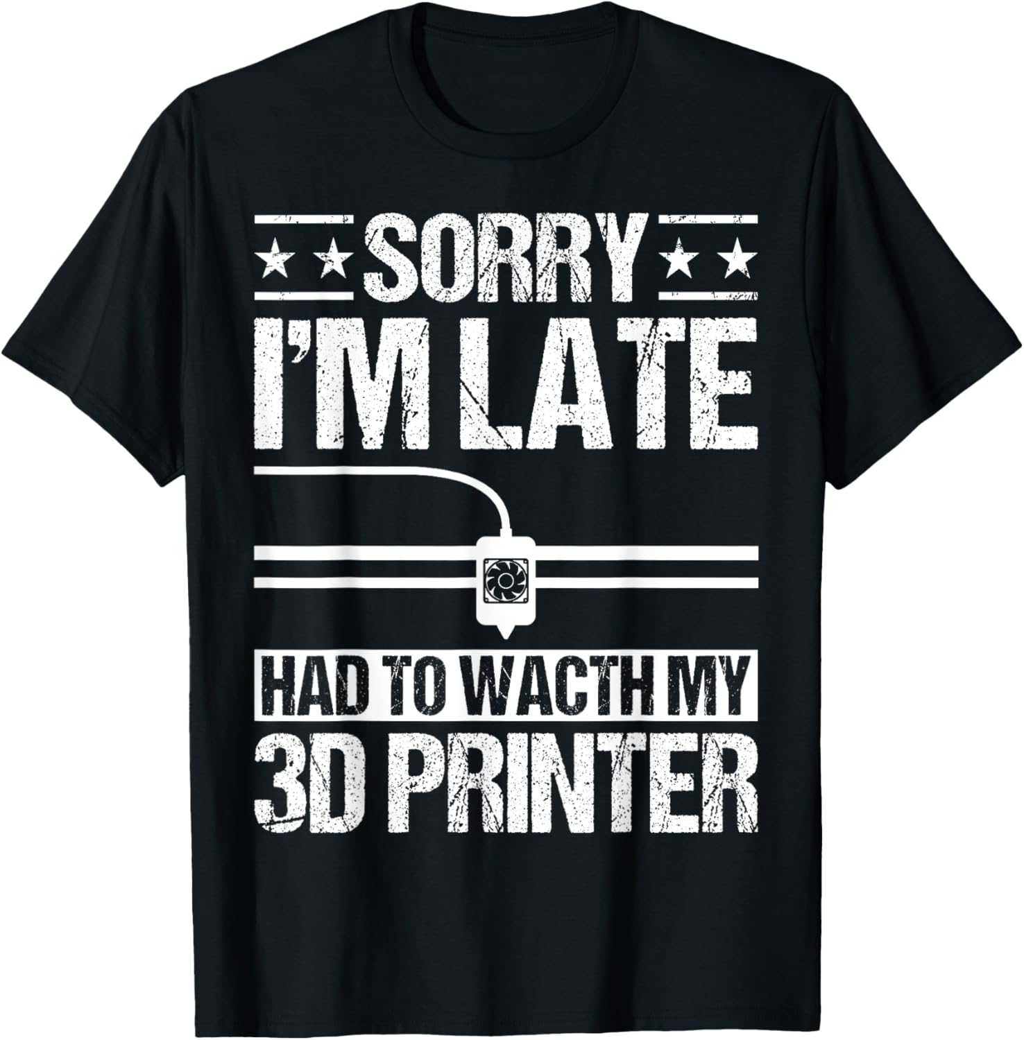 Funny 3D Printer Shirt Men Women 3D Printing Printer