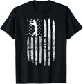 American Flag Golf Clothing Golfer Vintage Golf
