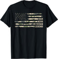 Dad Hero Veteran Legend Camouflage Veteran Dad Fathers Day