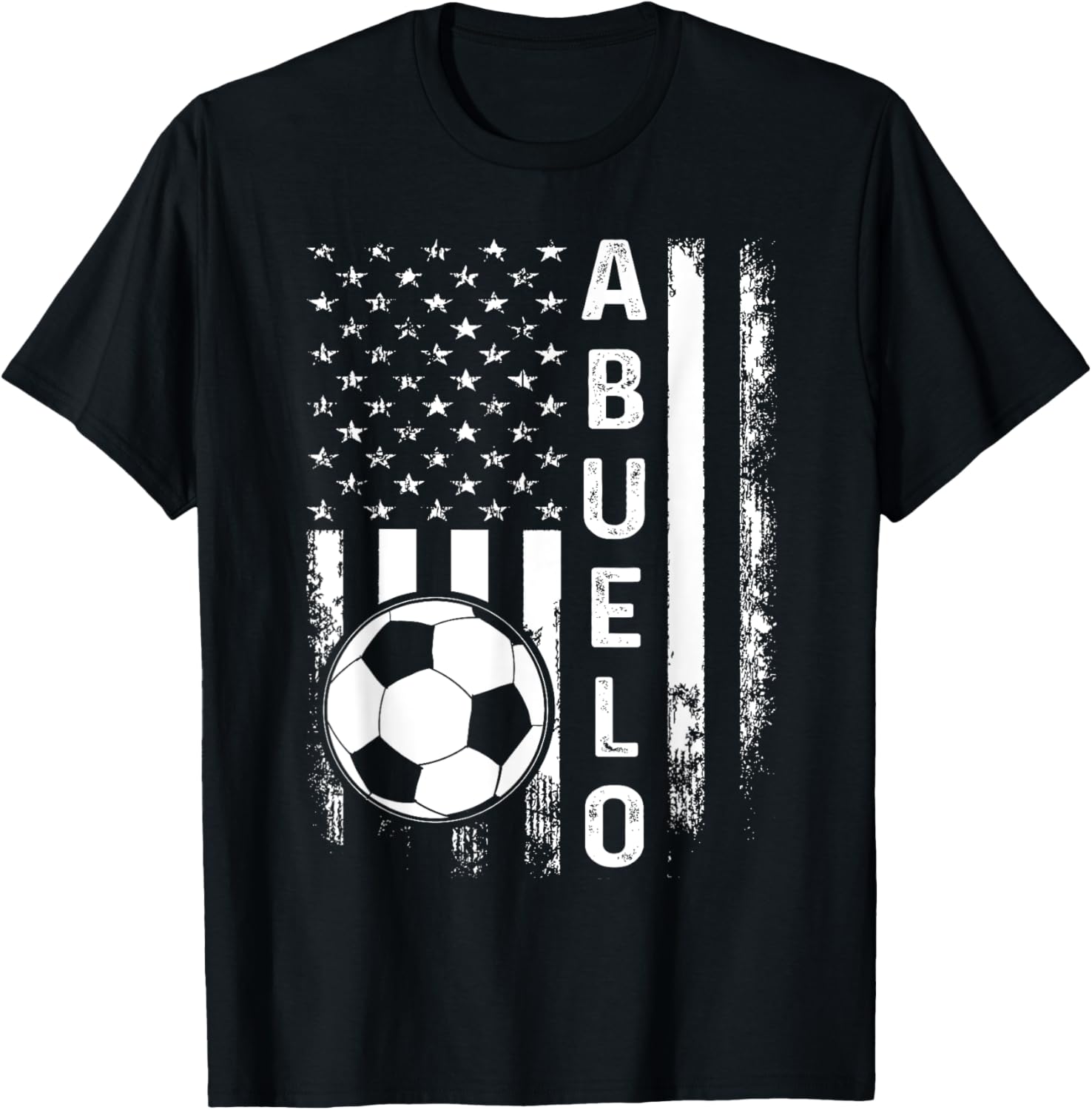 Soccer Abuelo American Flag Vintage Christmas Xmas