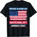 American Nationalist America First Proud Usa Flag
