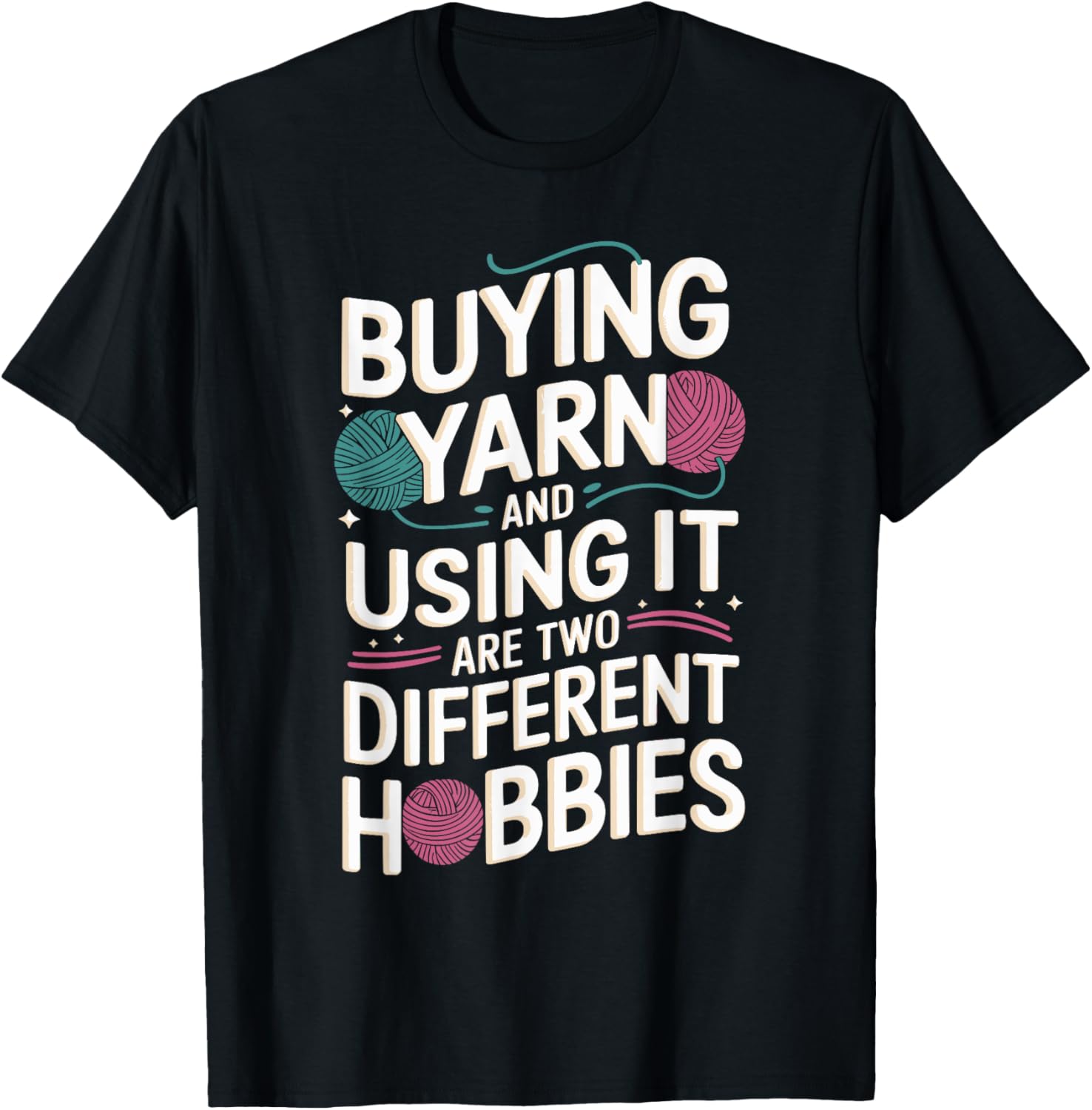 Buying Yarn And Using It Are Two Different Hobbies
