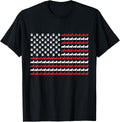 Corgi 4Th Of July Dog Paw Print American Flag