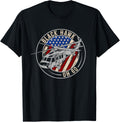 Patriotic Usa Flag Military Helicopter Uh 60 Black Hawk