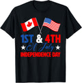 Funny 1St 4Th Of July Canadian American Canadian Usa Flag
