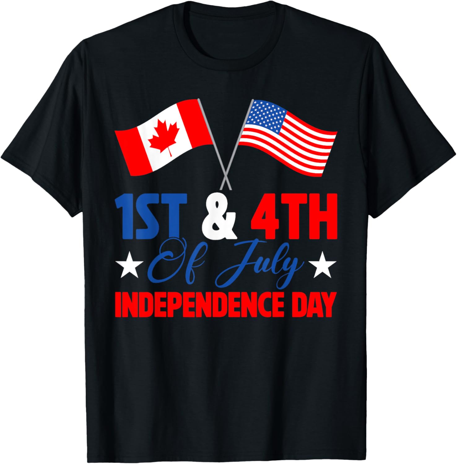 Funny 1St 4Th Of July Canadian American Canadian Usa Flag