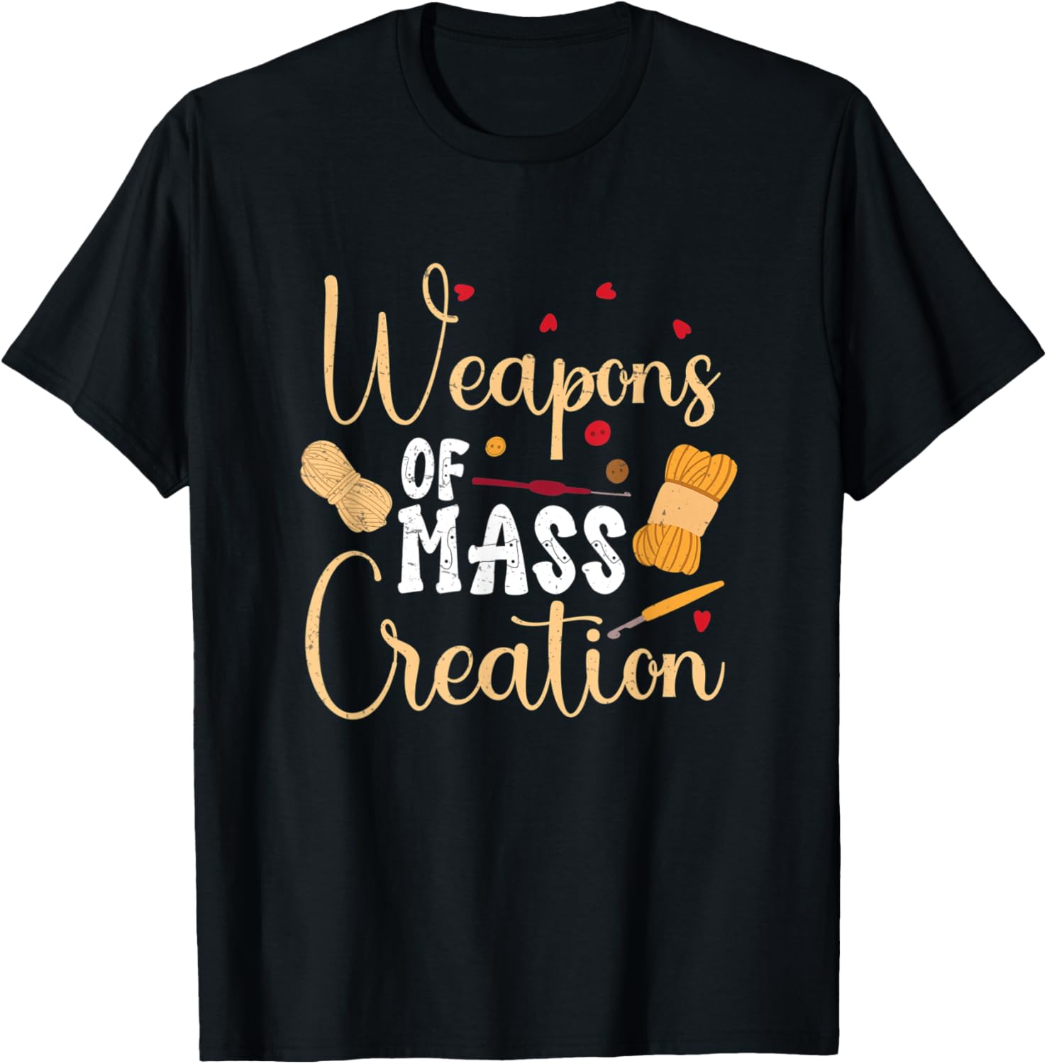 Weapons Of Mass Creation Funny Crocheting Yarn