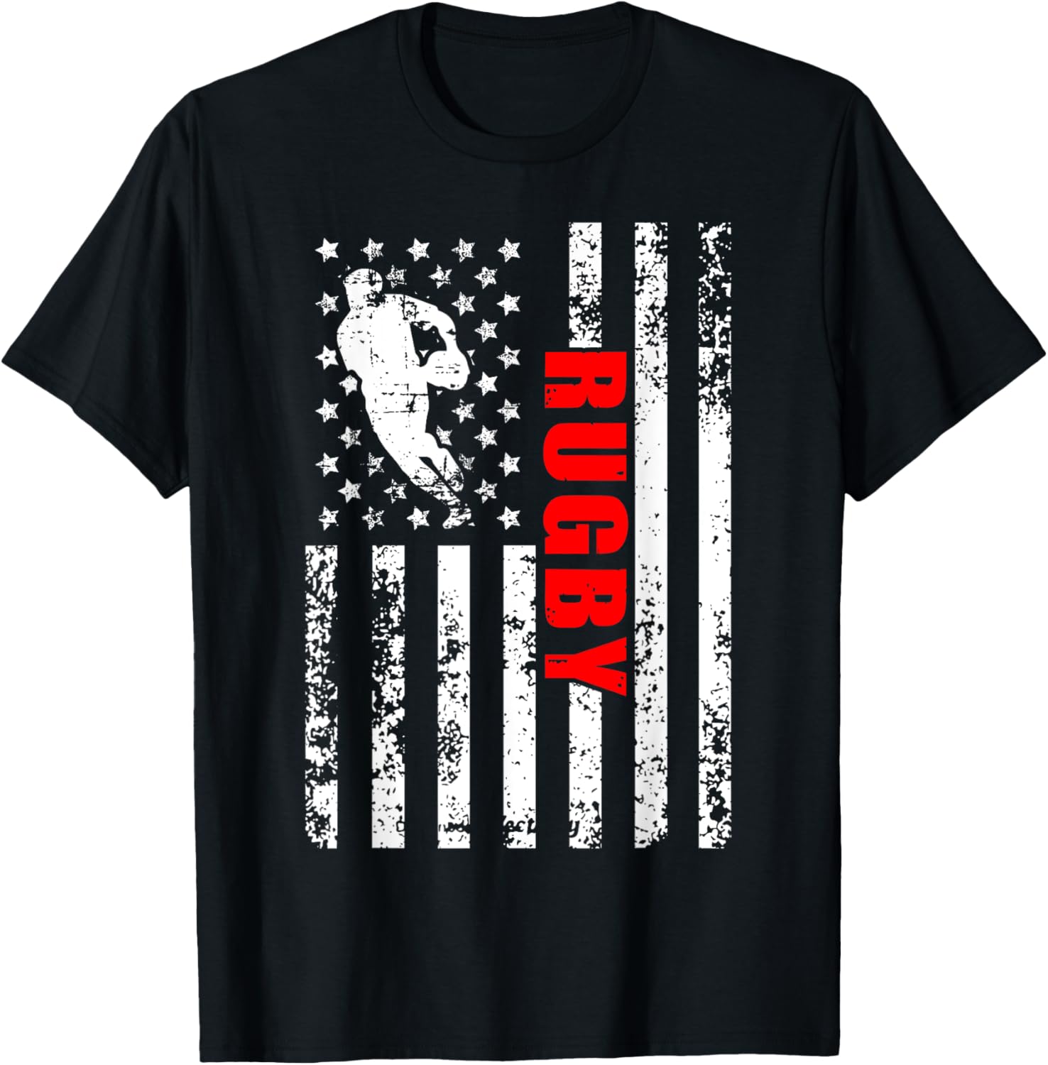 Us American Flag Rugby Patriotic Rugby
