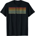 Retro 70S Printer Technician Job Title