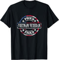 Proud Vietnam Veteran American Flag Colors