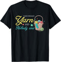 Funny Crocheting Knitting Design I Have Enough Yarn
