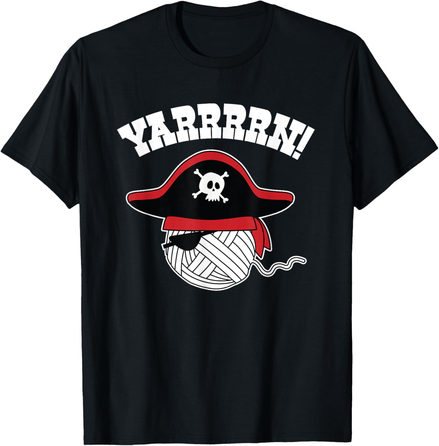 YARRRN Funny Knitting Crochet Quilting Pirate Halloween Yarn