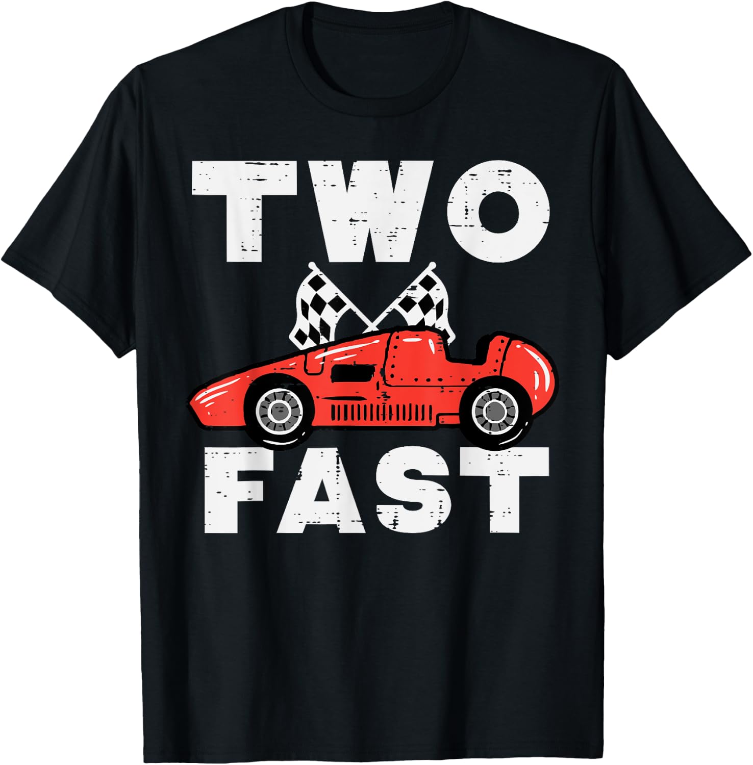 2nd Birthday Race Car Two Fast 2 Year Old Birthday Boys Kids Design 29
