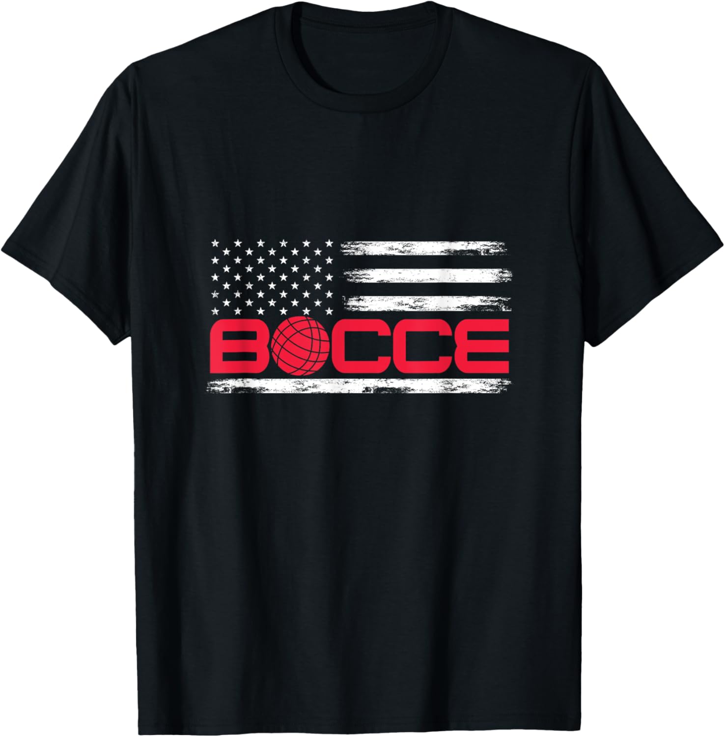 Bocce Ball American Usa Flag Bocci Player 4Th July